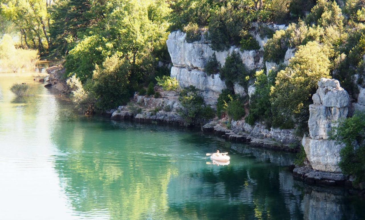 Hotel Le Moulin Du Chateau Saint-Laurent-du-Verdon Eksteriør bilde